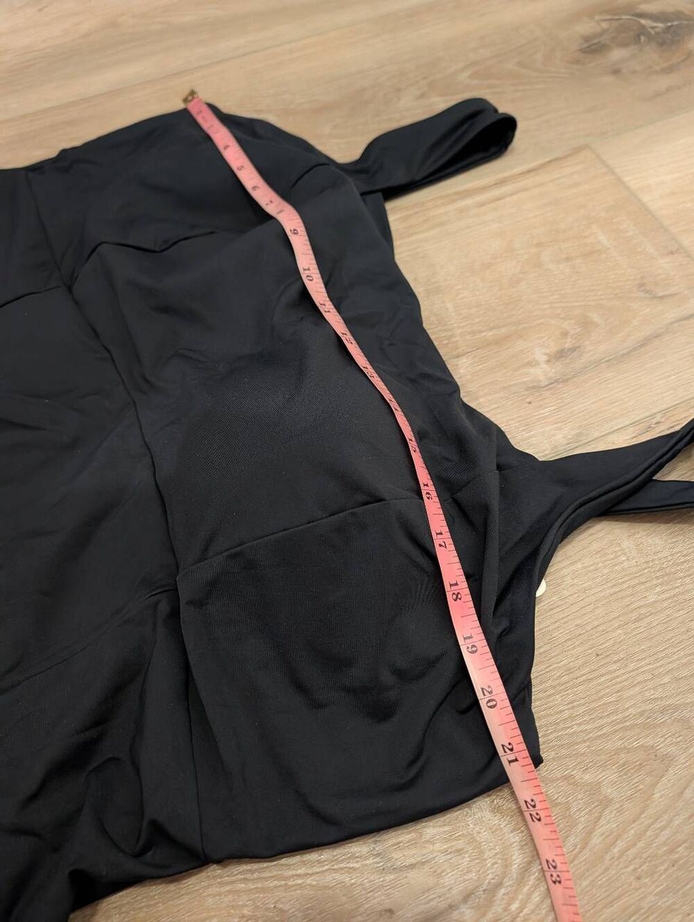 CALIA Power Sculpt Tankini Swimsuit Top 3X Black High Support UPF 50+ NWT HTF - Picture 11 of 13